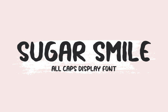 Discover the Playful Charm of the Sugar Smile Typeface