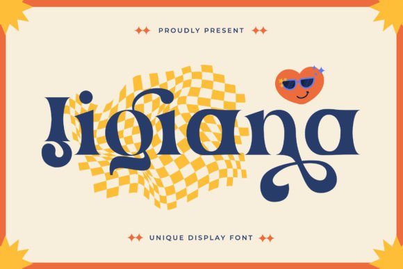 Exploring Jigiana: A Display Font for Bold Visual Statements